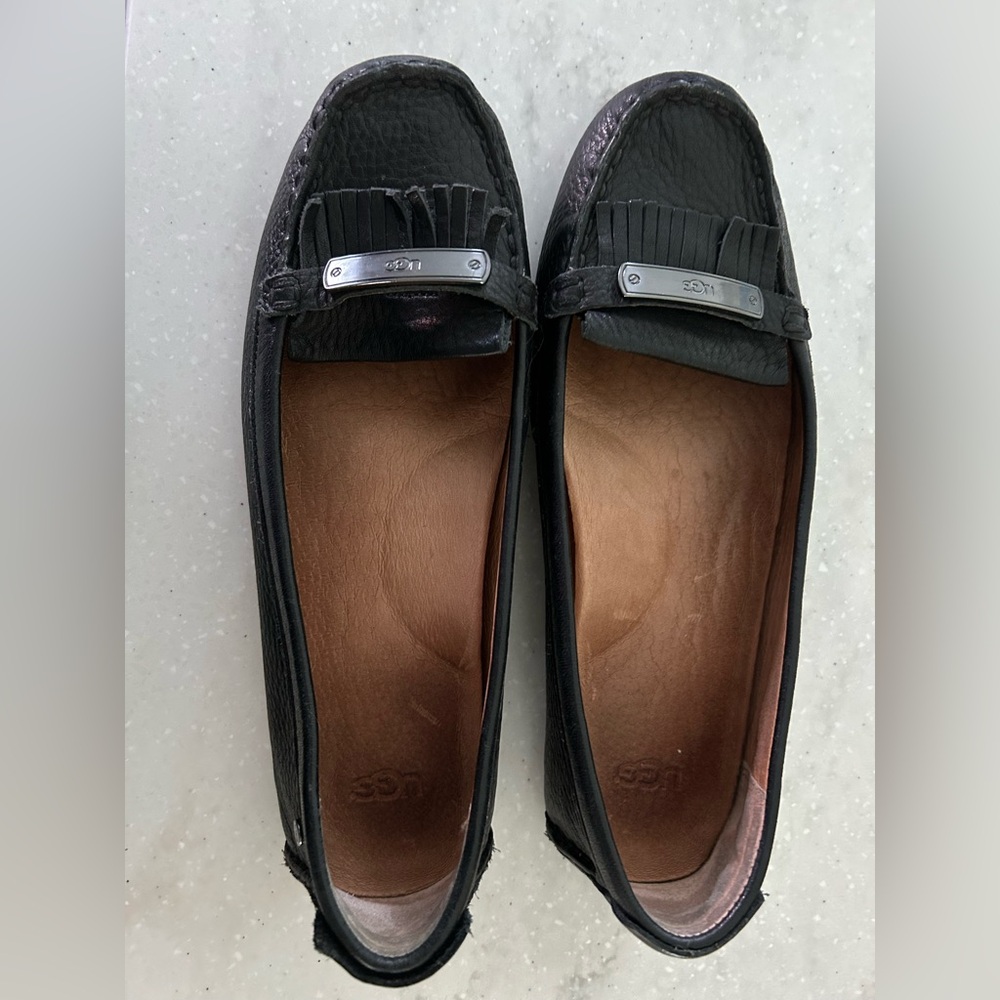 Ugg leather loafers